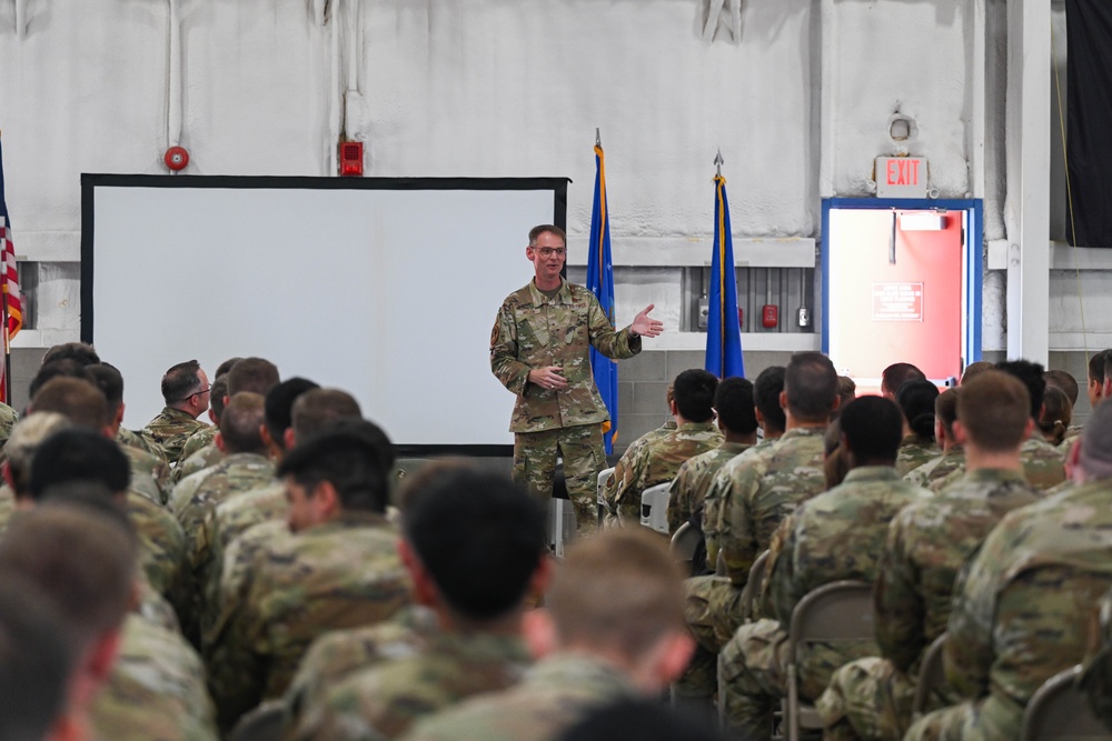 AFGSC Director of Logistics &amp; Engineering tours 28th Bomb Wing during CAPEX 2024