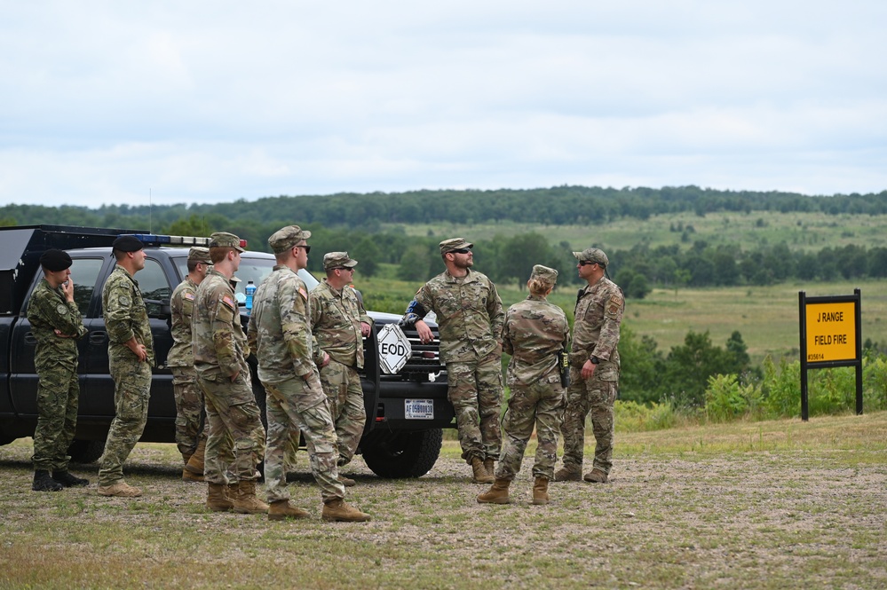 2024 Minnesota State Partnership Program EOD Exchange at Camp Ripley