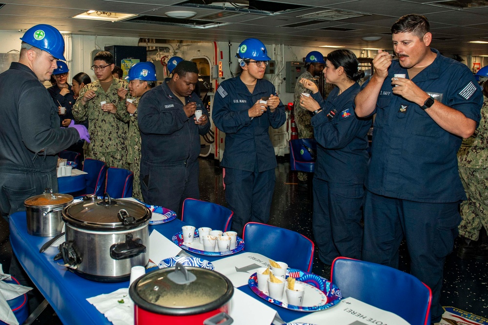 USS Essex In-Port Operations