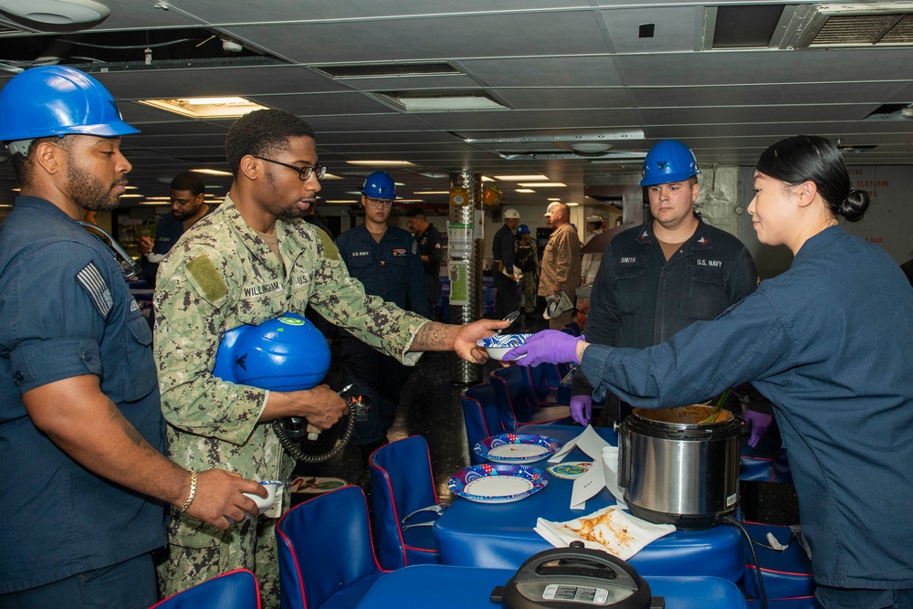 USS Essex In-Port Operations