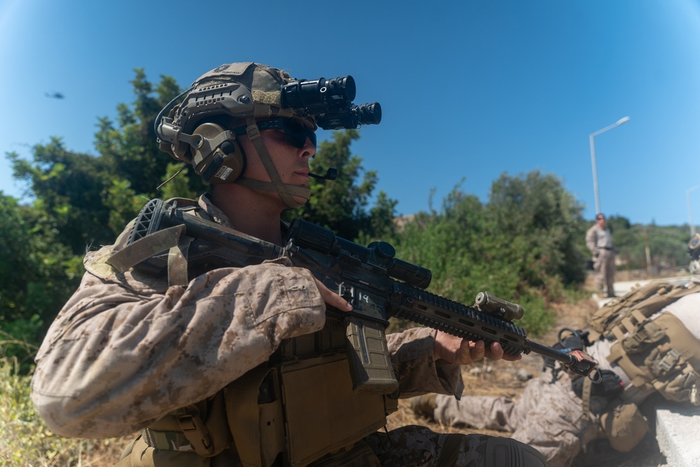 MSPF, 24th MEU (SOC) Air Raid Exercise