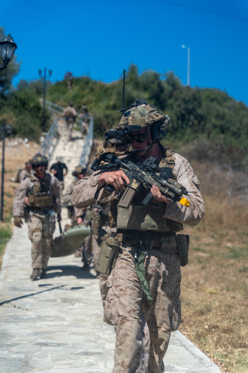 MSPF, 24th MEU (SOC) Air Raid Exercise
