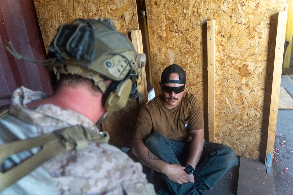 MSPF, 24th MEU (SOC) Air Raid Exercise