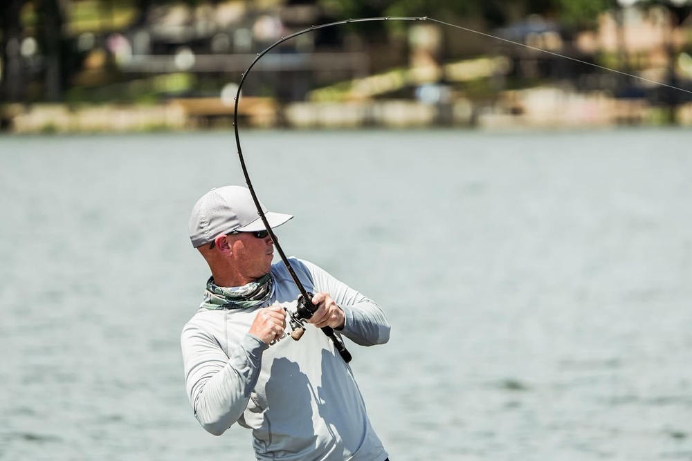 Master Sgt. John Branch nets 9th place finish at National Professional Fishing League tournament earlier this month.