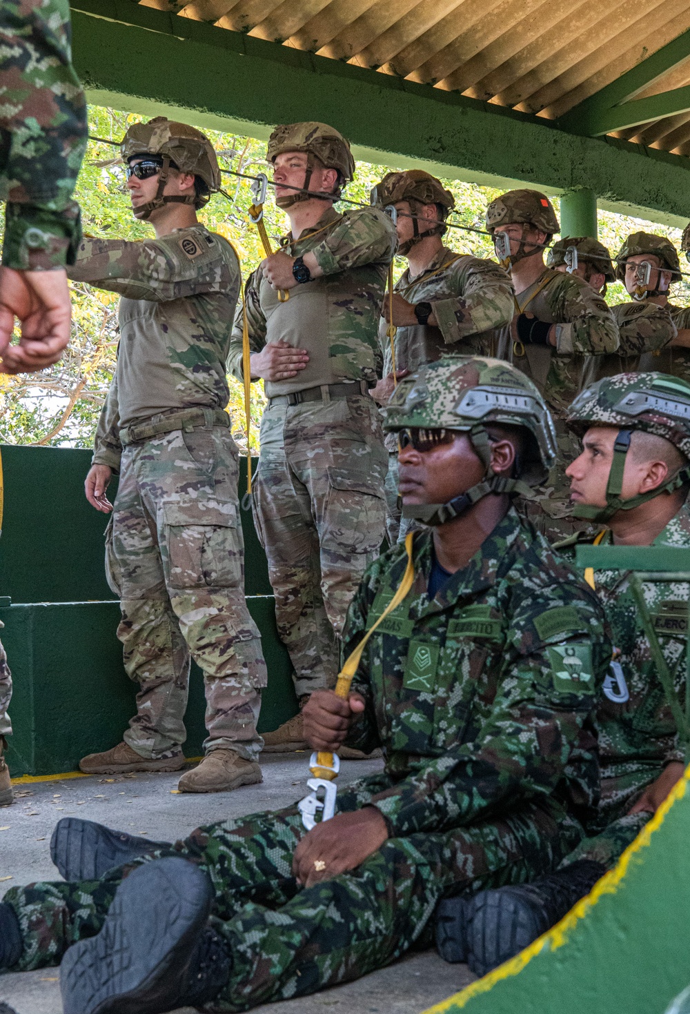 US, Colombian paratroopers conduct airborne rehearsals for exercise HYDRA III 2024