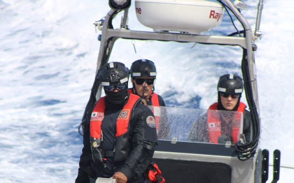 Coast Guard Cutter Forward conducts drug interdiction operations during 60-day patrol in the Caribbean Sea
