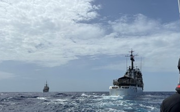 Coast Guard Cutter Forward conducts drug interdiction operations during 60-day patrol in the Caribbean Sea