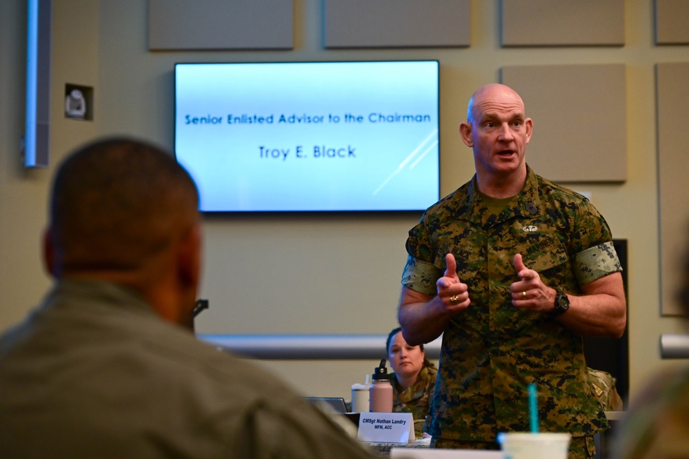 SEAC speaks at AFDW All-Domain Command and Control Force Development Conference
