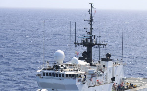 Coast Guard Cutter Forward conducts drug interdiction operations during 60-day patrol in the Caribbean Sea