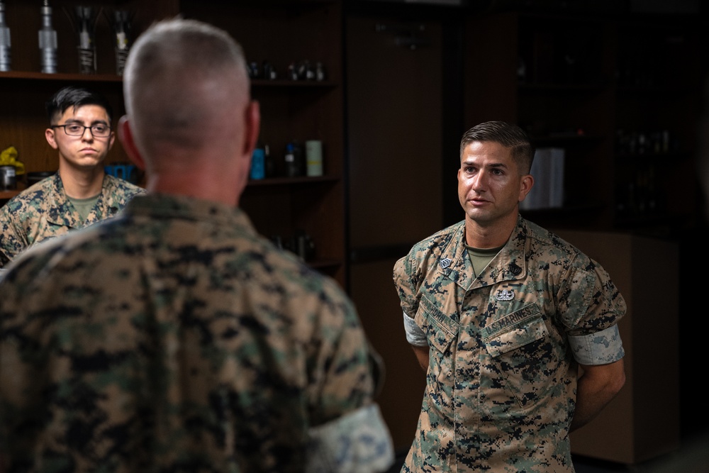 Commandant, Gen. Eric M. Smith and Sergeant Major of the Marine Corps, Sgt Maj. Carlos A. Ruiz visit Marine Corps Air Station Yuma