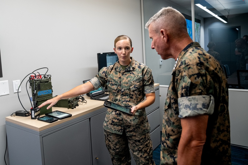 Commandant, Gen. Eric M. Smith and Sergeant Major of the Marine Corps, Sgt Maj. Carlos A. Ruiz visit Marine Corps Air Station Yuma