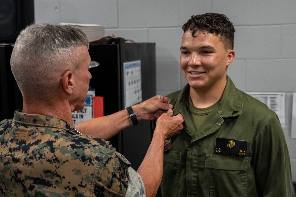 Commandant, Gen. Eric M. Smith and Sergeant Major of the Marine Corps, Sgt Maj. Carlos A. Ruiz visit Marine Corps Air Station Yuma