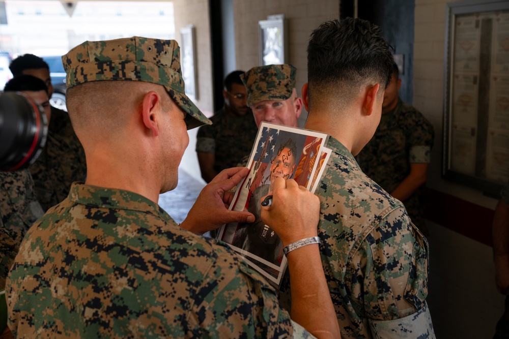 Commandant, Gen. Eric M. Smith and Sergeant Major of the Marine Corps, Sgt Maj. Carlos A. Ruiz visit Marine Corps Air Station Yuma