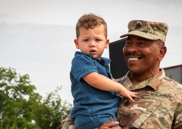 Command sergeant major retires after over 43 years in the National Guard