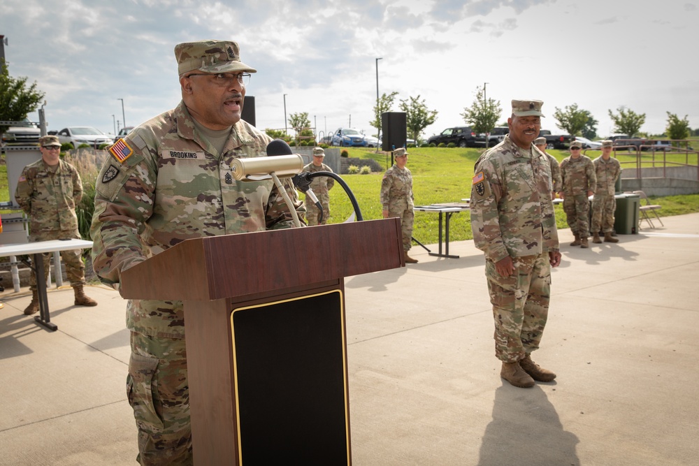 Command sergeant major retires after over 43 years in the National Guard