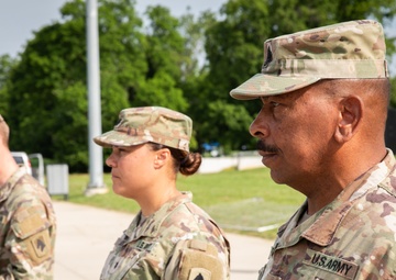 Command sergeant major retires after over 43 years in the National Guard