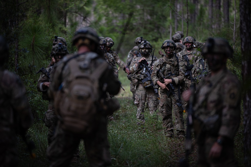 On patrol with 1-167 Infantry Regiment, Charlie Co.