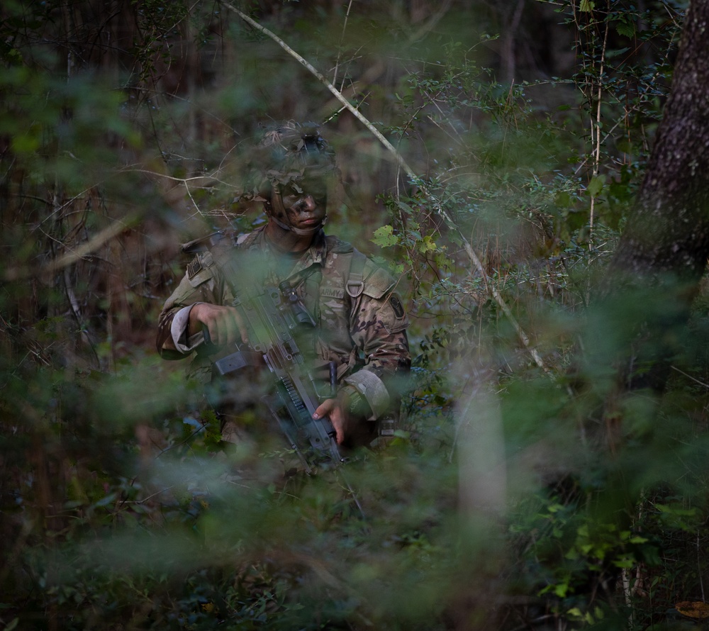 On patrol with 1-167 Infantry Regiment, Charlie Co.
