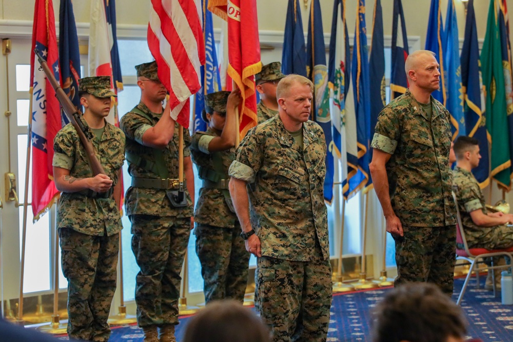 Marine Corps Information Operations Center Change of Command Ceremony