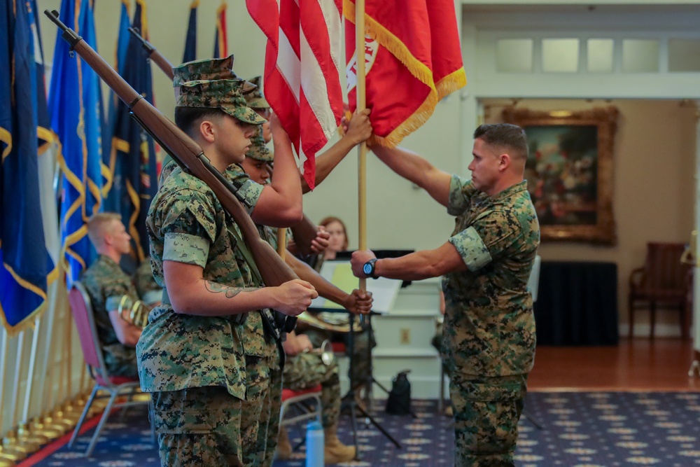 Marine Corps Information Operations Center Change of Command Ceremony