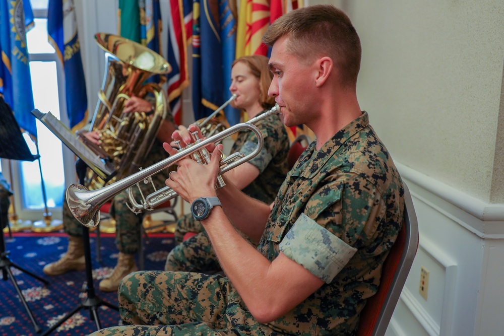 Marine Corps Information Operations Center Change of Command Ceremony