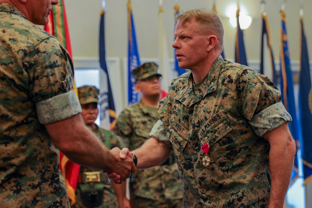 Marine Corps Information Operations Center Change of Command Ceremony