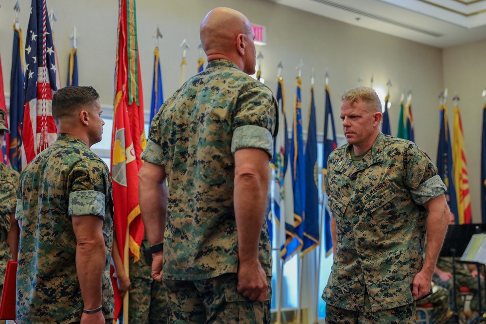 Marine Corps Information Operations Center Change of Command Ceremony