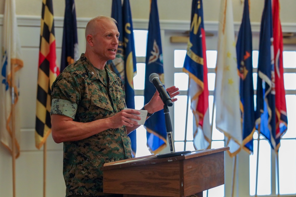 Marine Corps Information Operations Center Change of Command Ceremony