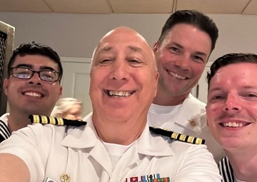 Seafair Reception Smiles for NMRTC Bremerton Sailors