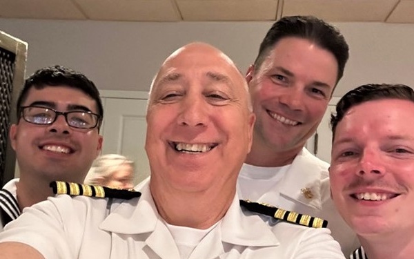 Seafair Reception Smiles for NMRTC Bremerton Sailors