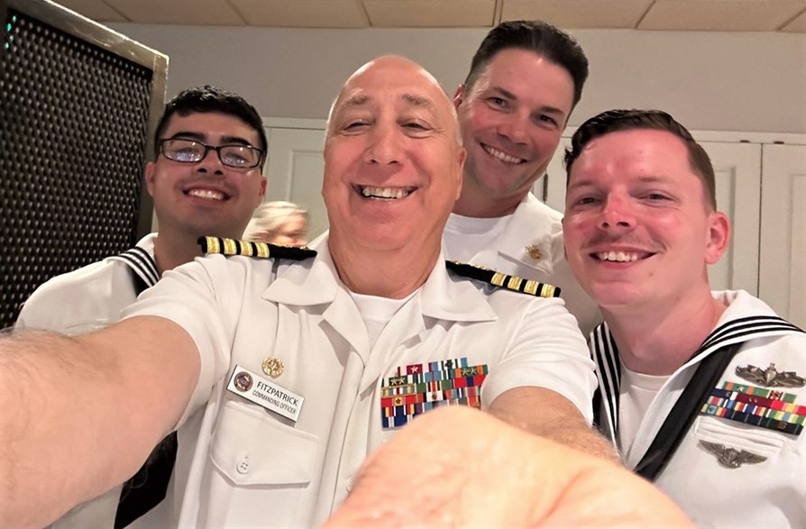 Seafair Reception Smiles for NMRTC Bremerton Sailors