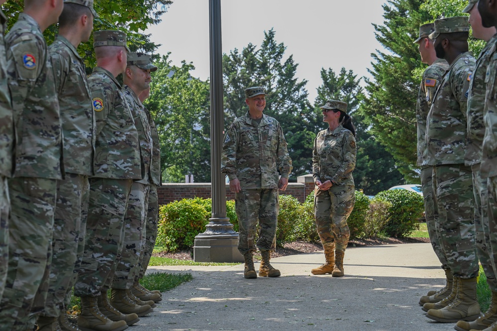 US Space Force Vice Chief of Space Operations visits JBAB during a base immersion event
