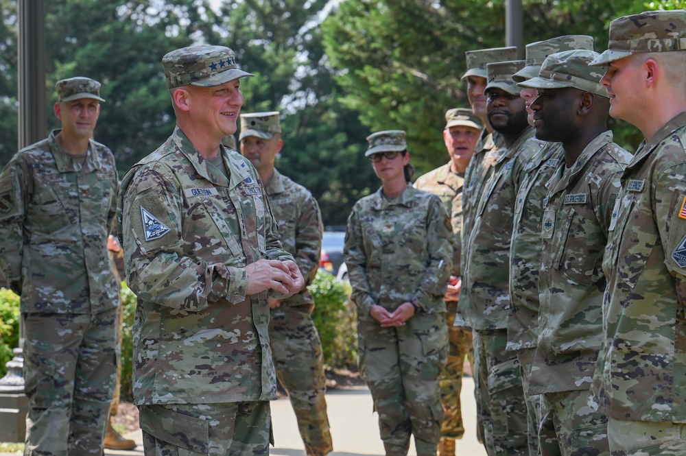 US Space Force Vice Chief of Space Operations visits JBAB during a base immersion event