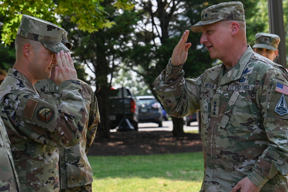 US Space Force Vice Chief of Space Operations visits JBAB during a base immersion event
