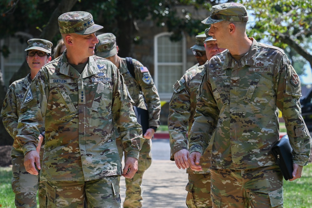 US Space Force Vice Chief of Space Operations visits JBAB during a base immersion event