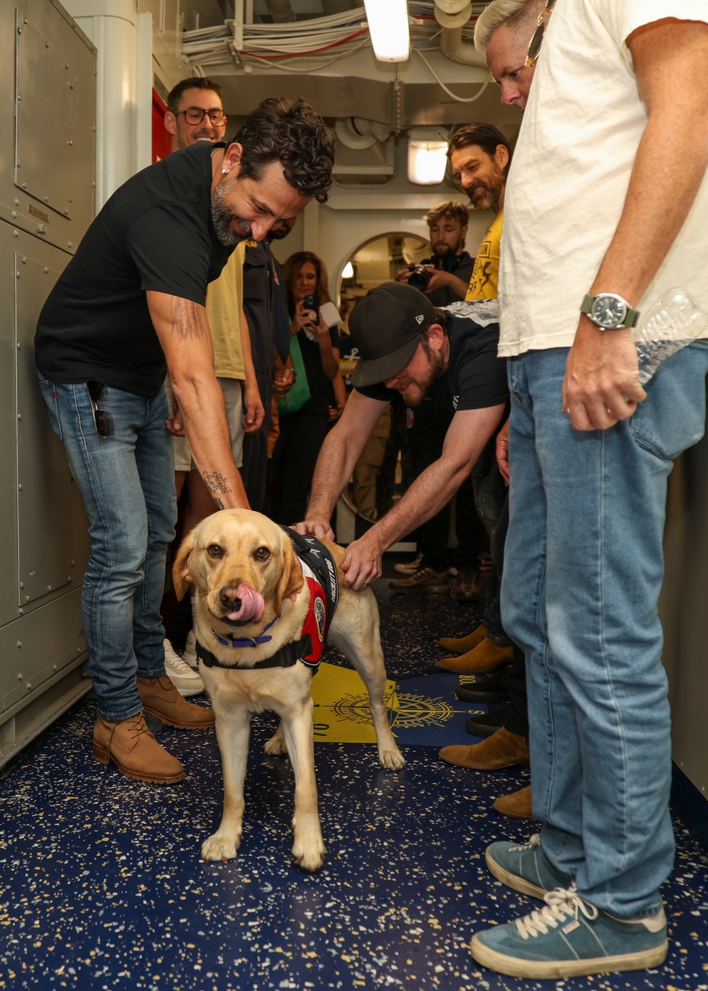USS Gerald R. Ford Hosts Country Music Band Old Dominion