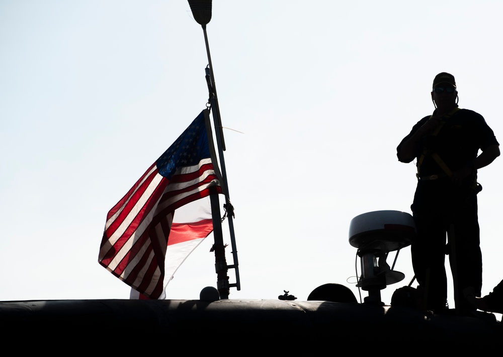 USS Florida Returns Kings Bay Following 727-Day Deployment