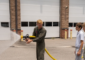 Savannah CAP cadets tour MCAS Beaufourt