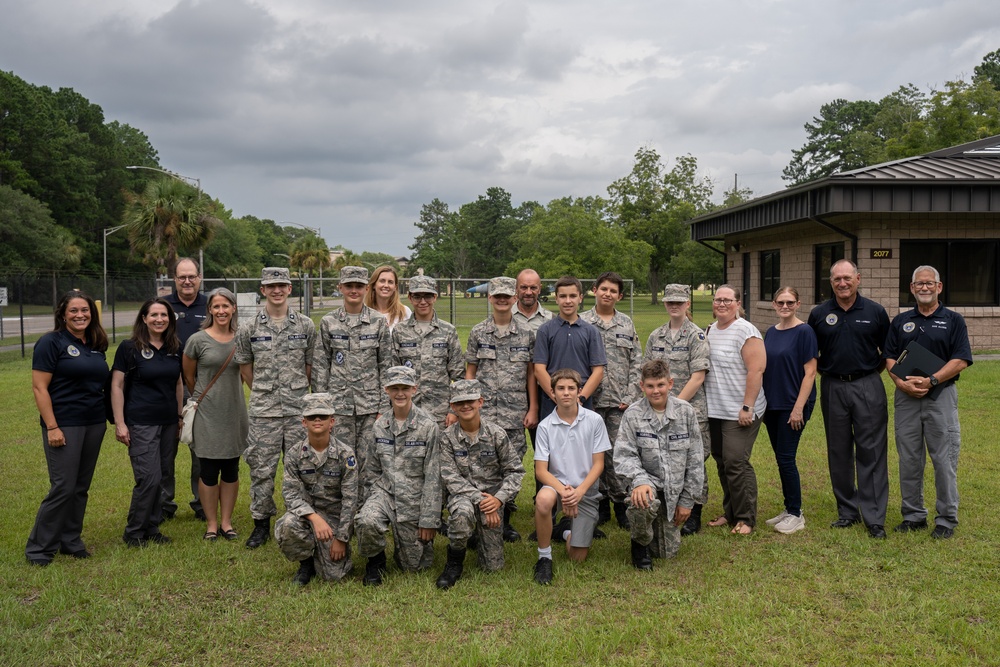 Savannah CAP cadets tour MCAS Beaufourt