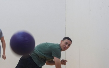 Marine Corps Warfighting Laboratory/Futures Directorate Dodgeball Physical Training Session