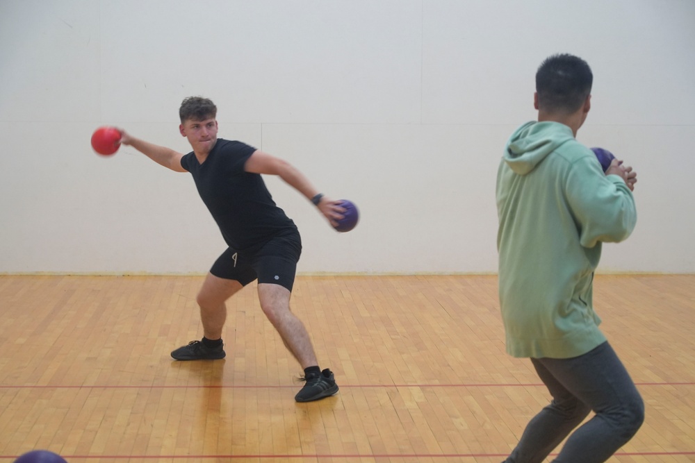 Marine Corps Warfighting Laboratory/Futures Directorate Dodgeball Physical Training Session