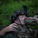Charlie Co. of the 1-167th Infantry Regiment assaults an enemy position