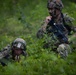 Charlie Co. of the 1-167th Infantry Regiment assaults an enemy position
