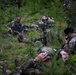 Charlie Co. of the 1-167th Infantry Regiment assaults an enemy position