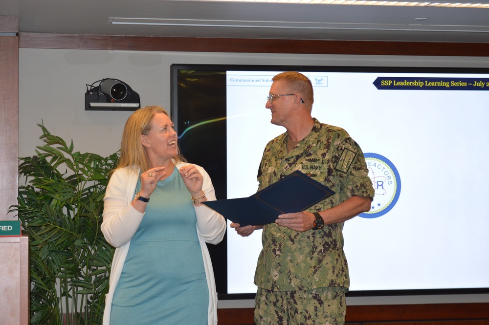 SSP Workforce Learns Leadership Perspectives from Naval Reactors Executive