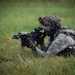 Charlie Co. of the 1-167th Infantry Regiment assaults an enemy position