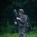 Charlie Co. of the 1-167th Infantry Regiment assaults an enemy position