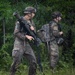 Charlie Co. of the 1-167th Infantry Regiment assaults an enemy position
