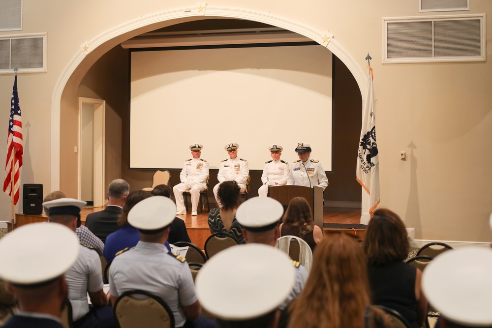 Coast Guard Cutter Reliance holds change-of-command ceremony