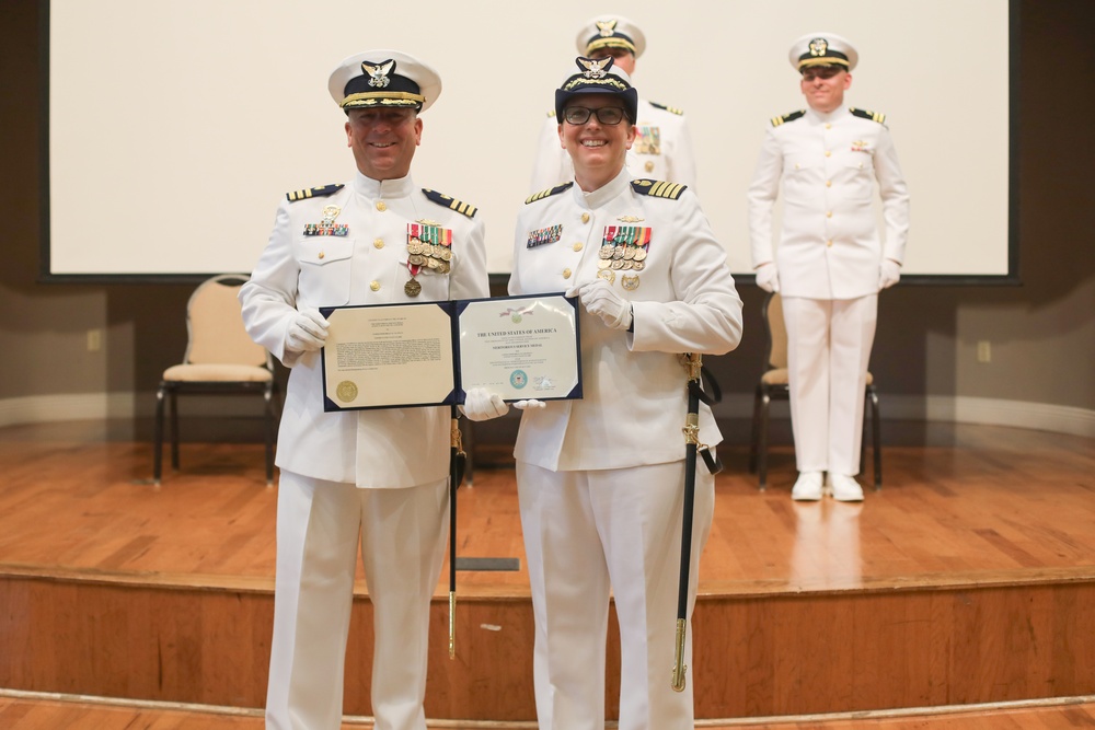 Coast Guard Cutter Reliance holds change-of-command ceremony